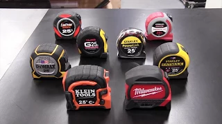 Best Tape Measure - Head-2-Head