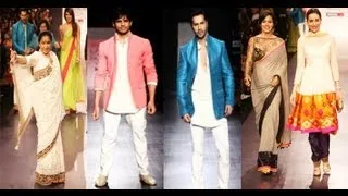 Kajol,Karishma,Siddharth,Varun & Priyanka Chopra Walk The Ramp for Manish Malhotra Collection