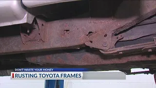 Time running out for free repair of rusting Toyota frames