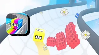 Jelly Tube Run 2048 - All Levels Gameplay (iOS & Android) Part 15