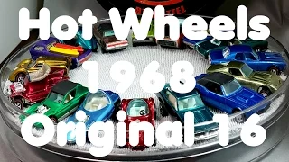 Hot Wheels Redline 1968 Original 16 Models - Video No.135 - July 29th, 2016