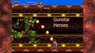 The Bosses of Gunstar Heroes (Sega Genesis)
