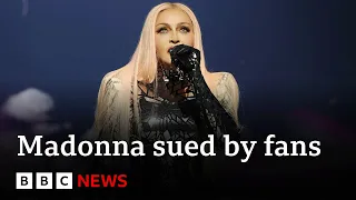 Madonna sued by fans in New York over late concert start time | BBC News