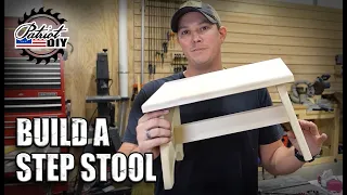 Build a DIY Step Stool / Beginner Woodworking