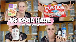 Food Haul // US Commissary Wocheneinkauf für eine Familie von 4 // Incl Essensplan