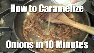 How to Quickly Caramelize Onions - Review