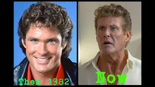 Knight Rider (1982) Cast then and now