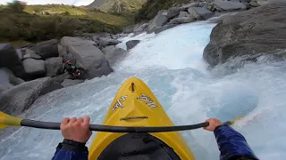 Weekend of kayaking, Toaroha/Kokatahi