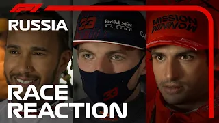 Driver React After Crazy Race in Sochi | 2021 Russian Grand Prix