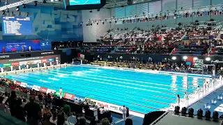 David Popovici 200 meter freestyle World Champion (1:43,21)
