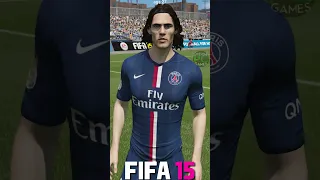 Edinson Cavani FIFA evolution (10-24) #shorts #eafc24 #fc24 #fifa #cavani #cabj #psg #napoli