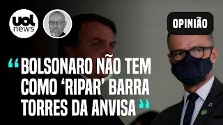 Bolsonaro ficou furioso e xingou Barra Torres por aprovação da vacina para crianças, diz Josias