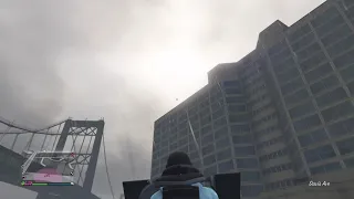 Gta 5 online Anti-Aircraft trailer vs jet