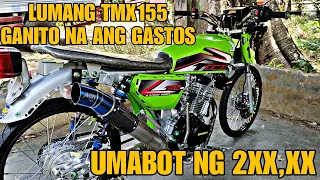 Solid ng build nato kakaibang nilalang na Tmx155💥😵 D ko akalain na aabot sa ganyan ung gastos.