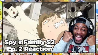 BOND GOES ON HIS FIRST SPY MISSION!!! | Spy x Family Season 2 Episode 2 Reaction