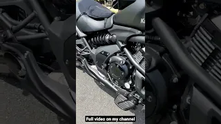 best exhaust Vulcan 650 CS Racing #motovlog #exhaust #kawasaki #vulcan650s #youtubeshorts #ytshorts