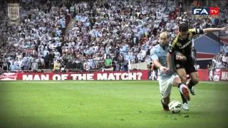 Slomo Semi Finals - Manchester City and Wigan book their places in the FA Cup Final at Wembley