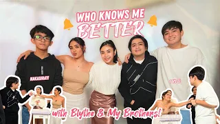 Who Knows Me Better: Blythe vs My Brothers (SUPER FUNNY OMG!!) || Bea Borres