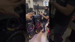 Cheapest & best dj tower #review #testing #lajpatraimarketdelhi #shorts #viraltech #trending #tmvlog