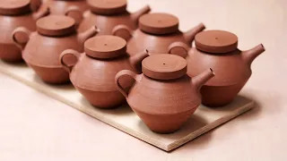 How to Make A Small Pottery Teapot — Narrated Version