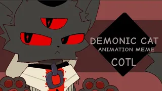 Demonic Cat //Animation Meme ( COTL🐑 Narinder)