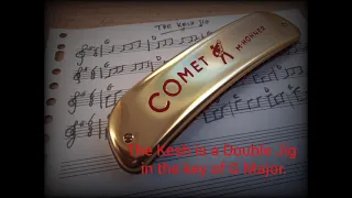 The Kesh Jig (Octave harmonica Hohner Comet) key G, more tunes links below!