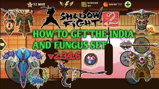 Shadow Fight 2 Hack || How to get the India and Fungus set || tutorial español/inglés.