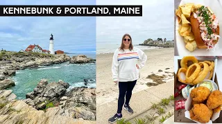 MAINE TRIP 2022: Exploring Kennebunkport and the Portland Head Light!