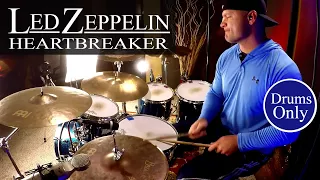 Led Zeppelin - Heartbreaker - Isolated Drums Only (🎧High Quality Audio)