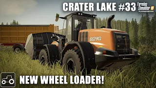 Buying A Wheel Loader, Corn Harvest & Tree Clearing, Crater Lake #33 Farming Simulator 19 Timelapse