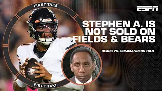 'IT WAS ONE GAME' 🗣️ - Stephen A. is not sold on Justin Fields and the Chicago Bears | First Take