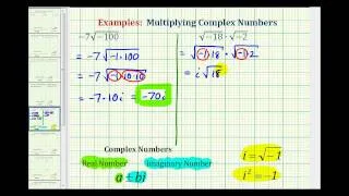 Ex 1:  Simplify and Multiply Complex Numbers