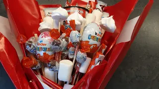 DIY sweet bouquet. Bouquet of marshmallows, marshmallows and children's chocolate #106 Tami Kitchen