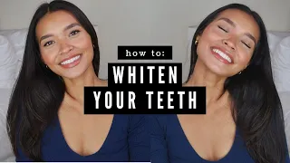 HOW TO GET PEARLY WHITE TEETH FT. HISMILE || NICOLE ELISE