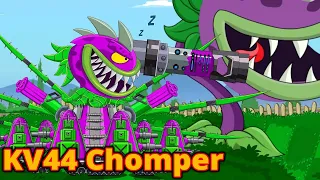 KV44 Chomper Plants Vs Zombies! | Phim hoạt hình về xe tăng | KING DOM CARTOONS