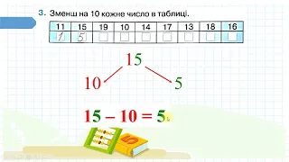 Віднімання виду 17 10,17 7