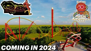 Six Flags Great Adventure’s New 2024 Roller Coaster & 50th Anniversary Celebration Analysis