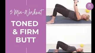 Tone & Firm Your Butt | 5-Minute Barre Workout | Prime Women