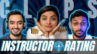 FLIGHT INSTRUCTOR rating in USA | Pilot Podcast CLIPS