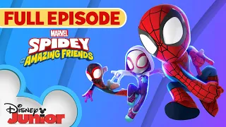 Spidey To the Power of Three | Marvel's Spidey and His Amazing Friends | Full Episode Disney Junior