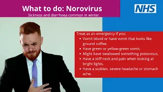 Self care Norovirus