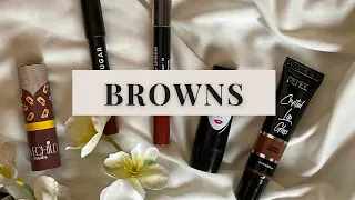 Top 5 Brown Lipsticks for Indian Skin | Affordable Range | Lipstick, Crayon, Gloss | From Rs. 93