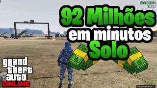 SAIU! *92 Milhões em minutos* em Glitch de dinheiro solo no gta 5 online compre tudo da nova dlc 🤑✅️