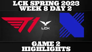 T1 vs DRX - Game 2 Highlights | Week 8 Day 2 LCK Spring 2023 | By Pro Esports Highlights