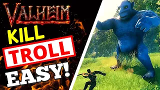 Valheim - How To Find + Kill a Troll! EASY!