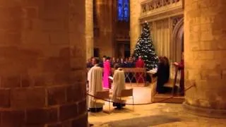 Carols on the hour at Gloucester Cathedral