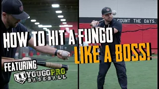 How to Hit A Fungo LIKE A BOSS! | Ft. YouGoProBaseball