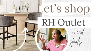 RESTORATION HARDWARE OUTLET WALK THROUGH I need stools HOME GOODS HOME SENSE TJMAXX