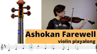 Ashokan Farewell Play Along for violin