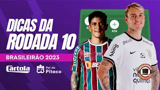 DICAS CARTOLA RODADA 10 | CARTOLA FC 2023 | SG DO CORINTHIANS? CANO VAI MITAR?
